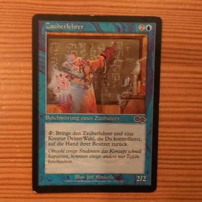 Wizards of the Coast Zauberlehrer Magic The Gathering Kreatur Blau Deutsch