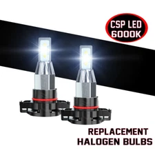 5202 LED Fog Light Bulbs Super Bright For Chevy Suburban Tahoe 2007-2014 5000K