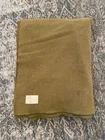 Hayward Schuster Woolen Mills WW2 Military Issue Olive Wool Field Blanket 59x78