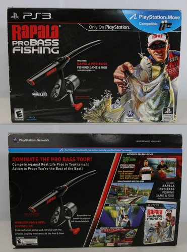 Rapala Pro Bass Fishing 2010 COMPLETO per Sony PlayStation 3 (PS3) NUOVO SCATOLA APERTA - Foto 22 di 24