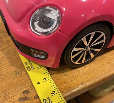 Barbie Hot Pink VW Volkswagen Beetle Bug Mattel 2013 Car | eBay