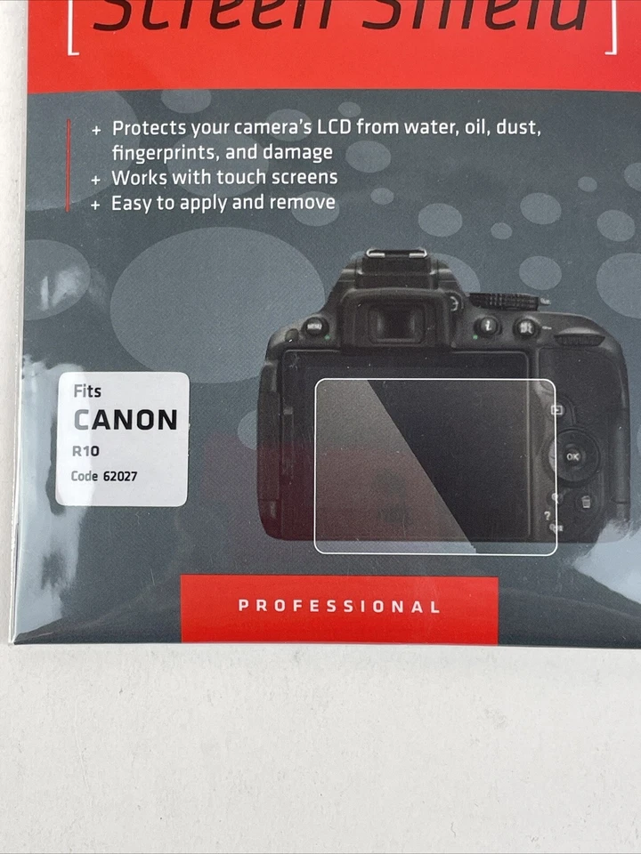 ProMaster 62027 Crystal Touch Screen Shield for Canon R10 - Image 2 of 4