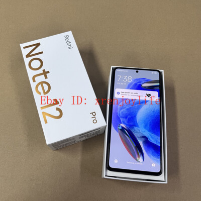 Unlocked Xiaomi Redmi note 12 Pro 5G 128/256GB Dimensity 1080 6.67'' All colors