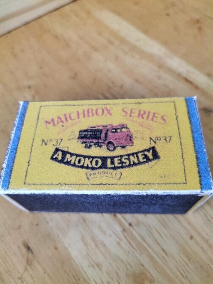 Matchbox Lesney - No37 Karrier Bantam Coca-Cola Truck - Replica / Copy Box only - Image 2 of 2