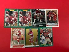 Joe Montana - Lot of 7 various Football cards - Please see Item Description