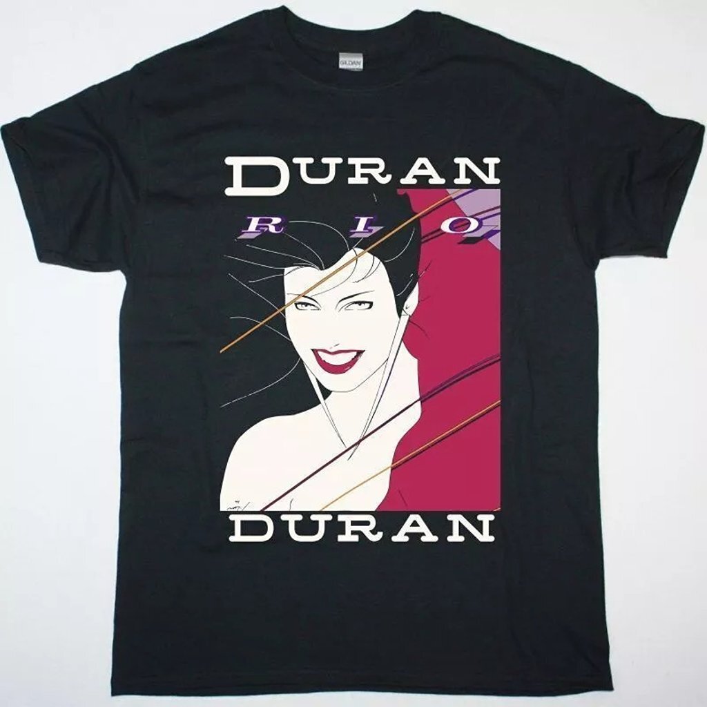 Duran Duran Rio Black T-shirt For Fans All size S-5XL graphic tee 