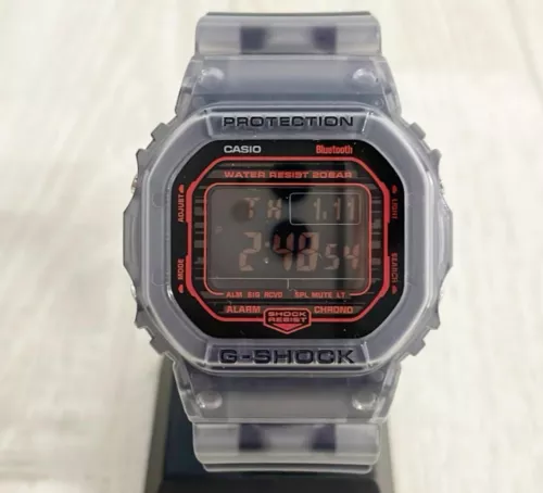 CASIO G-SHOCK DW-B5600G-1JF Black Bluetooth Men's Watch From Japan