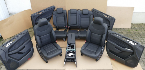 Original Mercedes W166 ML GLE Innenausstattung Sitze Komplett Leder Schwarz