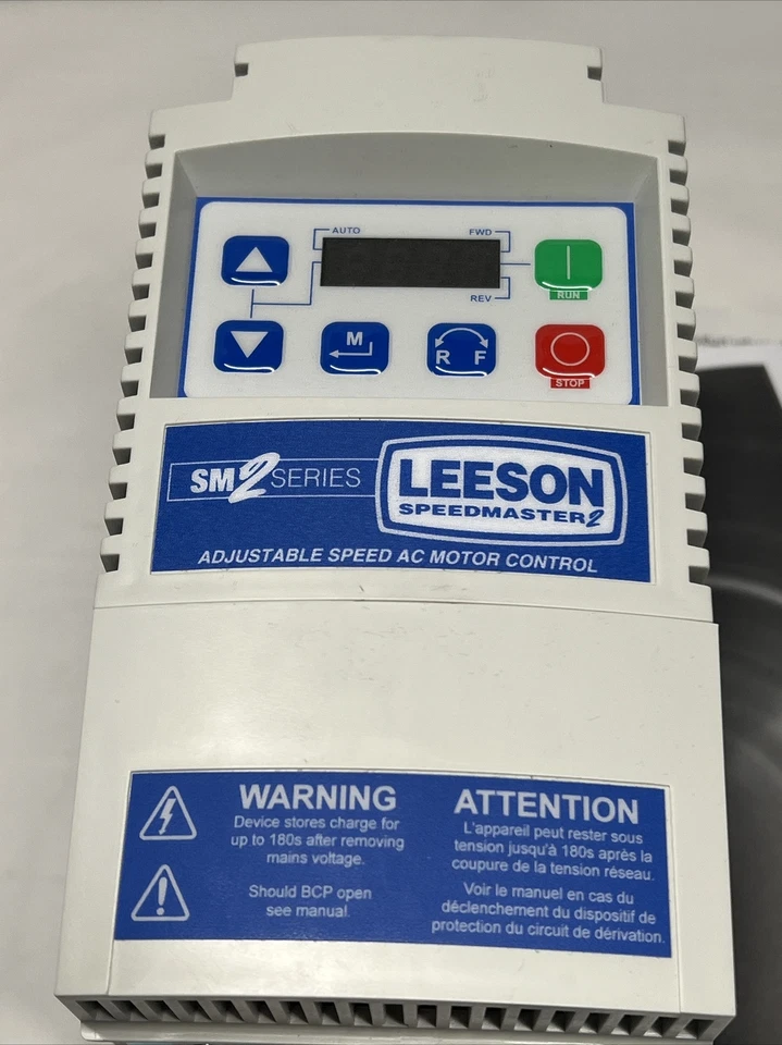 Leeson Speedmaster Adjustable Speed AC Motor Control 174634 - Image 2 of 4