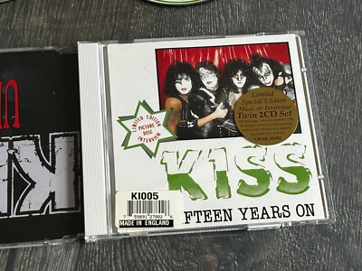 KISS CD Fifteen Years On Interview Disc + Kiss Unholy CD Twin Pack