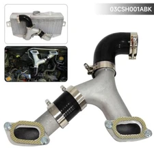 Top Mount Intercooler Y-Pipe Kit Fit For Subaru Impreza WRX/STI GD/GG 02-07 BK