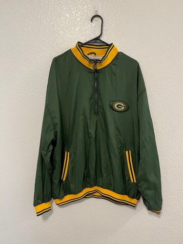 Vintage Greenbay Packers Windbreaker - Picture 1 of 5