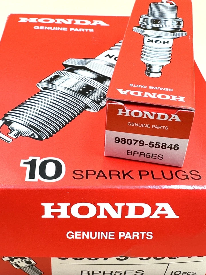 10PK BUJÍA ORIGINAL HONDA 98079-55846 BPR5ES GX160 GX200 GX270 GX340 GX390 Foto 3 de 4
