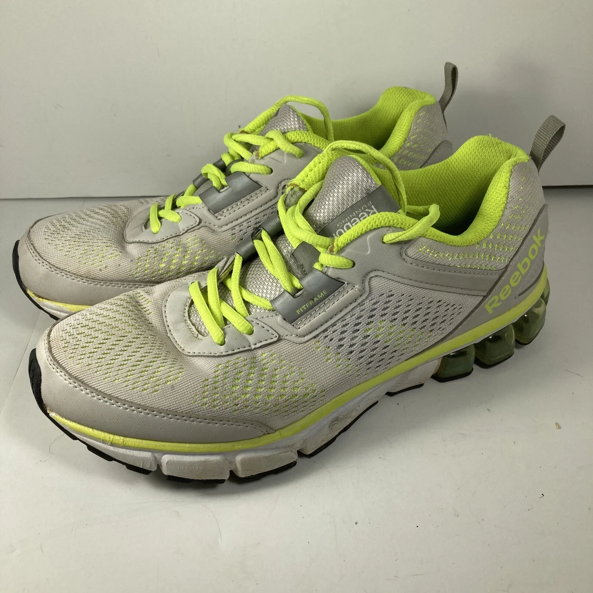 recurso viva Caballero Reebok 12.9 DYNAMIC Running Shoes Neon Yellow/Green &amp; Gray size 10  Woman&#039;s | eBay