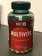 Holland & Barrett Multivits 240 Tablets 13 Minerals For Health & Wellness Sealed