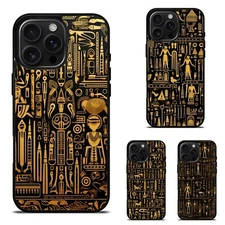 For Apple iPhone Motorola Samsung Galaxy egyptian vector lines hieroglyphs Cover