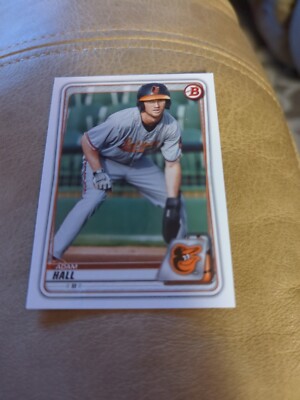 2020 Bowman Prospects Adam Hall #BP-90 Baltimore Orioles