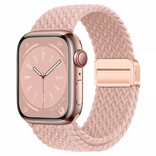 Magnet Nylon Armband für Apple Watch Ultra 2 49mm & Serie 1-9,Ersatzband 38-45mm - Bild 22 von 101