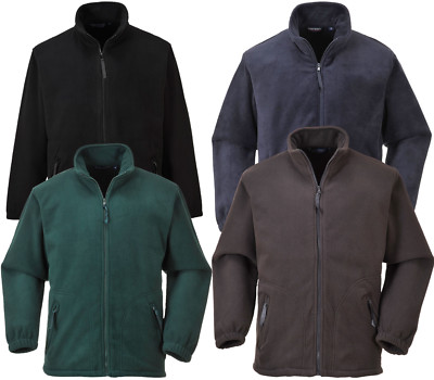 Portwest Argyll Heavy Fleece Jacke Anti-Pill Gummizug Bündchen Wintermantel
