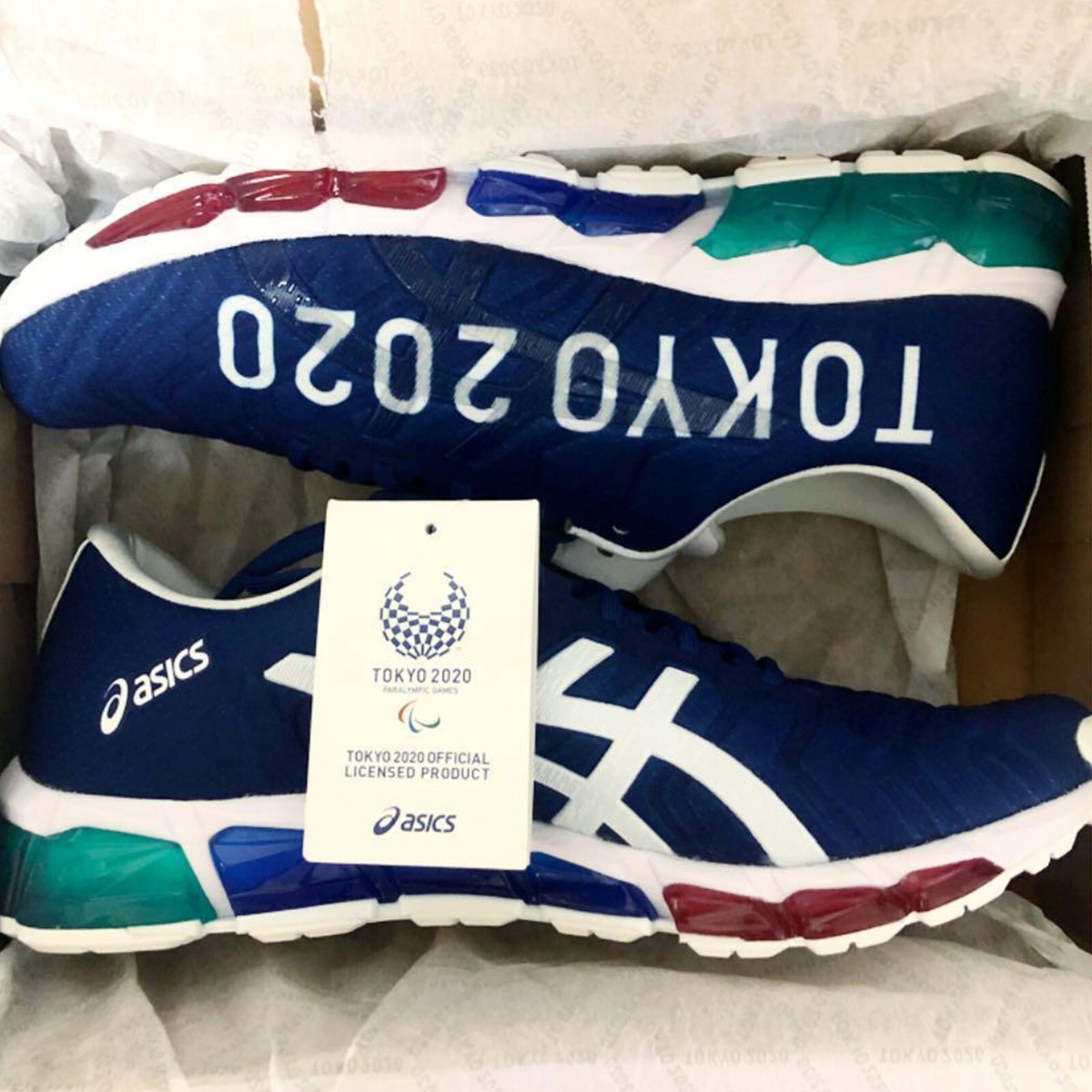ASICS GEL-QUANTUM 360 5 EM NAVY 11 Tokyo 2020 Olympic Sneakers