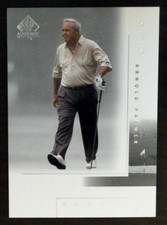 2001 SP Authentic Arnold Palmer #108 Golf Card