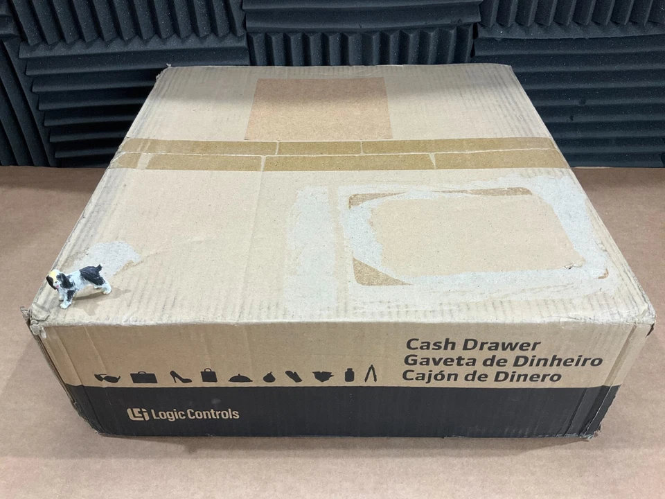 Logic Controls CR3003 Cash Drawer Epson Interface Black CD-415 ✅❤️️✅❤️️ NEW! - Image 2 of 4