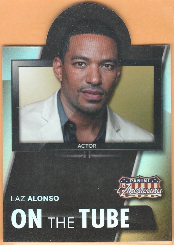 LAZ ALONSO 2015 PANINI AMERICANA ON THE TUBE MODERN GOLD DIE-CUT