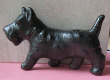 Vintage Scottish Terrier Figure Celluloid Scottie Dog Black 4 inches Toto