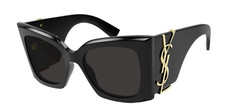 Saint Laurent SL M119 001 BLAZE Black Sunglasses Oversized Unisex New Authentic