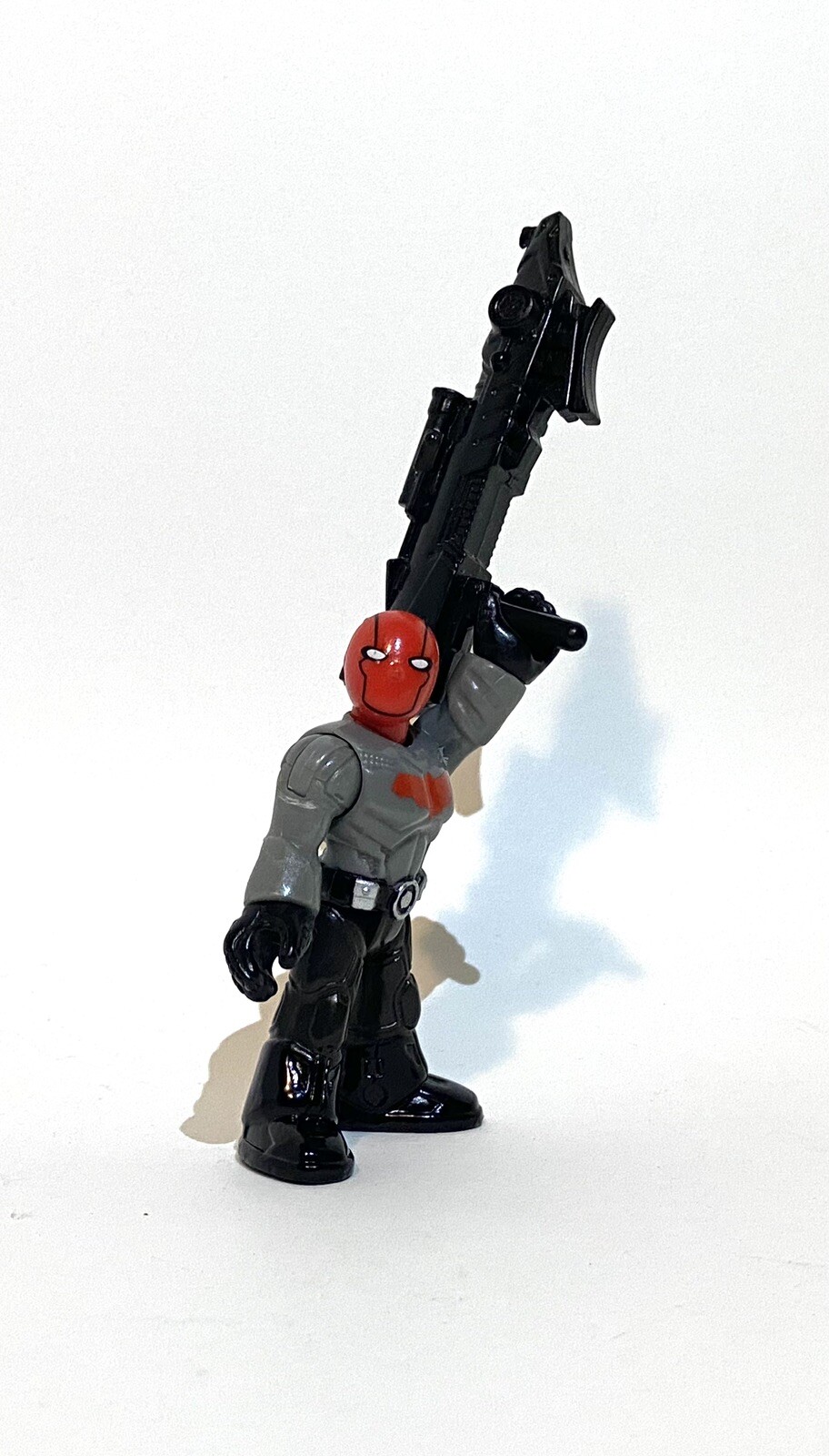Imaginext DC Super Friends 2014 Batman Villain: RED HOOD W/ Weapon 3”