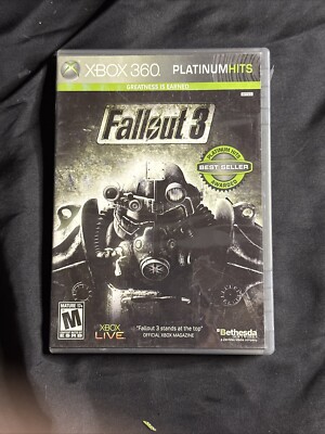 Microsoft XBOX 360 Fallout 3 Platinum Hits Complete