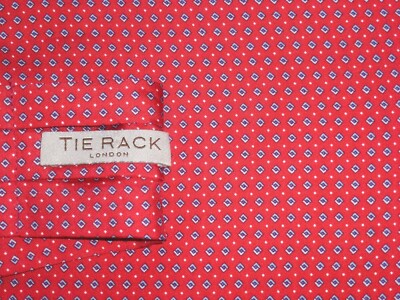 Vintage KRAWATTENSTÄNDER London Seide Krawatte Schal Herren Ascot Dapper Mod Goodwood Rennen
