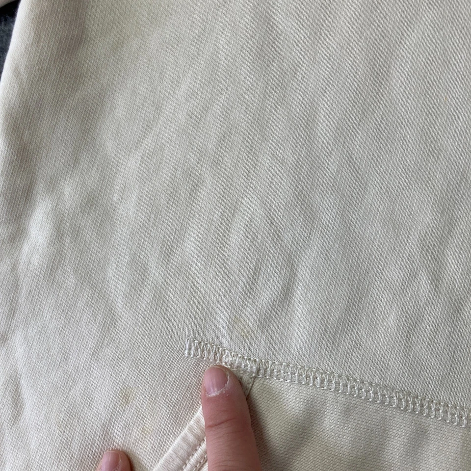 Sudadera con Capucha Ralph Lauren Denim & Supply Para Hombre Talla Mediana M Logo Marfil Foto 3 de 4