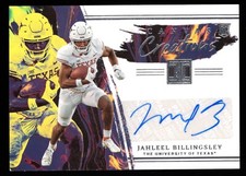 2023 Panini Chronicles JAHLEEL BILLINGSLY Canvas Creations #CC-JBI Auto  Texas