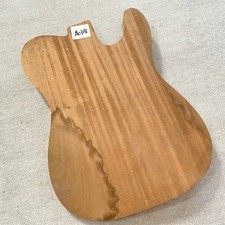 TL Electric Guitar Body Unfinished African Mahogany No Routing DIY AC318