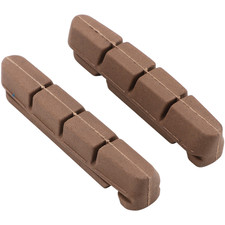 Carbon Fiber Road Bike Brake Pads for Rim Brake V Brake with Damping Groove