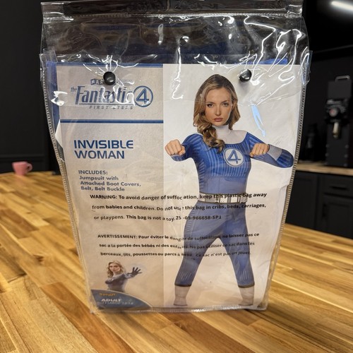 Spirit Halloween Adult Invisible Woman Costume Fantastic Four Adult Large (12-14