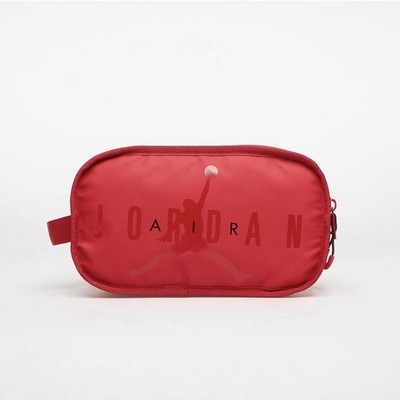 Nike Air Jordan Travel Dopp Kit Clutch Bag Toiletry Red Black (9A0473 R78)