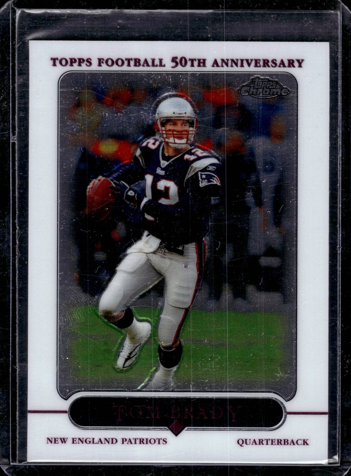 2005 Topps Chrome Tom Brady #46