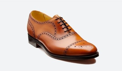 BARKER - Mirfield - hellbraune Oxford-Schuhe für Herren - NEU
