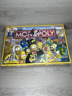 Monopoly Die Simpsons Brettspiel 2003 Parker Ersatzteile Einzelstücke auswählen 