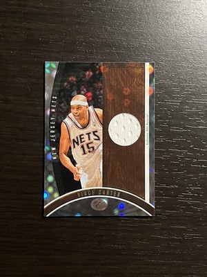 VINCE CARTER 2006-07 Bowman Elevation Executive Level GU JERSEY PATCH Card /99!