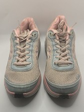 Gravity Defyer G-Defy Shoes Pink Gray Mesh Walking Sneakers Womens 9.5 TB9024FGP