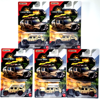 Mattel Matchbox Jurassic World Rebirth Cars Auto `19 Jeep Gladiator / 5 StüCk