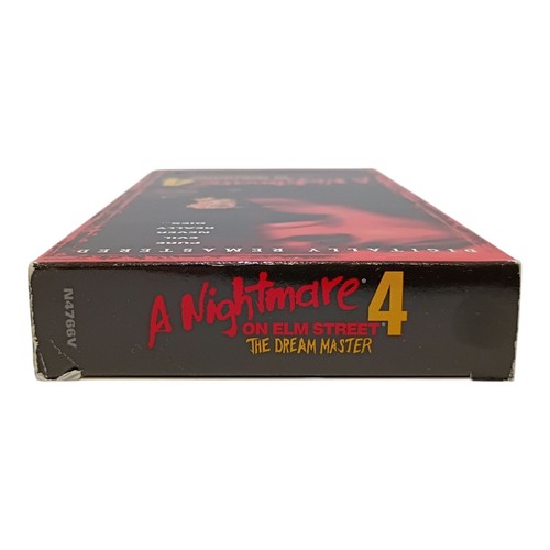 A Nightmare on Elm Street 4 The Dream Master VHS 1999 New Line Home Video Horror - Picture 5 of 5