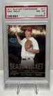 MIKE TROUT 2011 PLAYOFF CONTENDERS CARD#17 ROOKIE ANGELS GRADED PSA 8