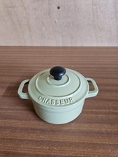 Chasseur Cast Iron Round Mini Cooking Pot Casserole Dish Oven France