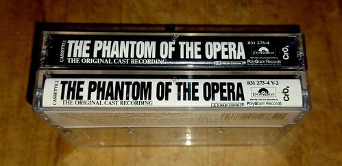 THE PHANTOM OF THE OPERA VTG DOUBLE CASSETTE TAPE LOT CAST MUSICAL RARE (1987)🔥 - Picture 3 of 3