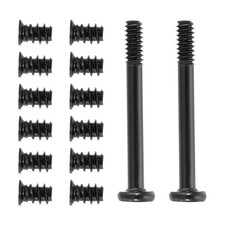 Pcs Computer Case Fan Screws Kit Long Short 6-32 x 30mm  M5 x 8mm 100 Black