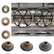 29"/700C Alum Bicycle Mag Wheelset Front Rear Bike Wheel 100 135mm Freewheel
